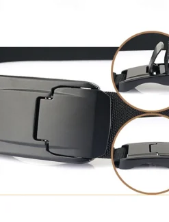 Men's Belt Tactical Belt Waist Belt Black Kakhi Polyester Alloy Durable Adjustable Plain Outdoor Daily