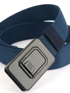 Men's Belt Tactical Belt Waist Belt Black Kakhi Alumium Alloy Durable Adjustable Plain Outdoor Daily