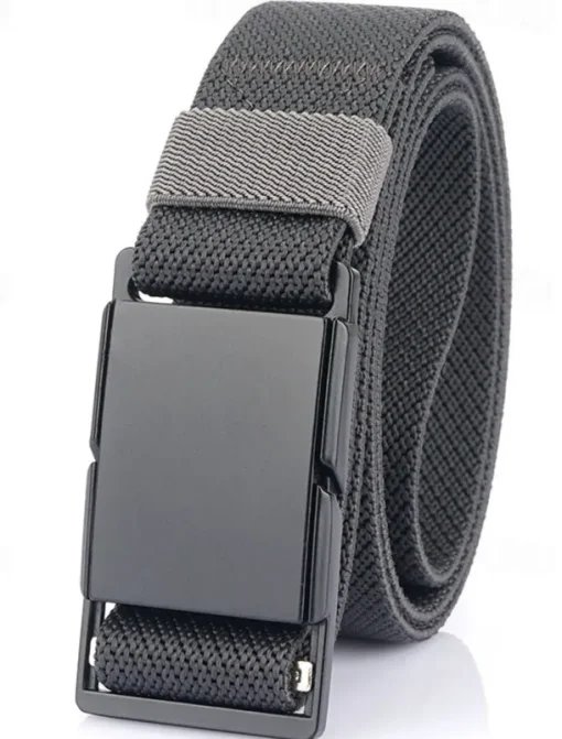 Men's Belt Tactical Belt Waist Belt Black Kakhi Polyester Alloy Durable Adjustable Plain Outdoor Daily