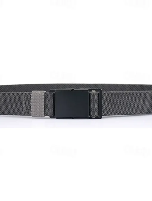 Men's Belt Tactical Belt Waist Belt Black Kakhi Polyester Alloy Durable Adjustable Plain Outdoor Daily
