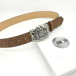 Men's Belt Waist Belt Brown Alloy Durable Adjustable Plain Outdoor Daily