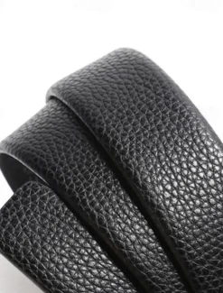 Men's Belt Waist Belt Silver Black Alloy Durable Adjustable Plain Outdoor Daily