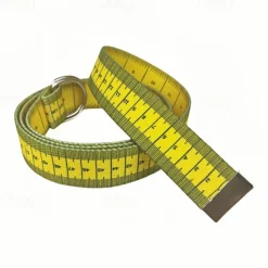 Men's Belt Waist Belt Yellow Knitted Fabric Alloy Adjustable Print Outdoor Daily