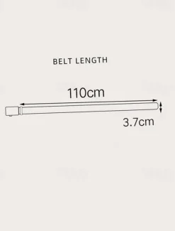 Men's Belt Wide Needle Buckle Belt Casual Antique Belt