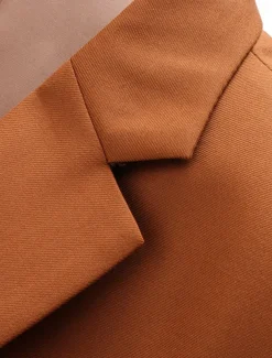 Men's Blazer Jacket Sport Coat Notch Collar Casual Solid Colored Black White Yellow Standard Fit Single Breasted One-button