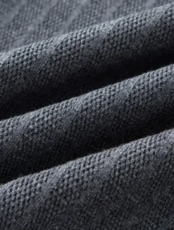 Men's Blazer Jacket Sweater Coat School Formal Wedding Elegant Warm Spring Fall Wool Nylon Solid Color Jacquard Multiple Pockets Comfy Single Breasted Two-button Blazer Black Dark Grey Army Green