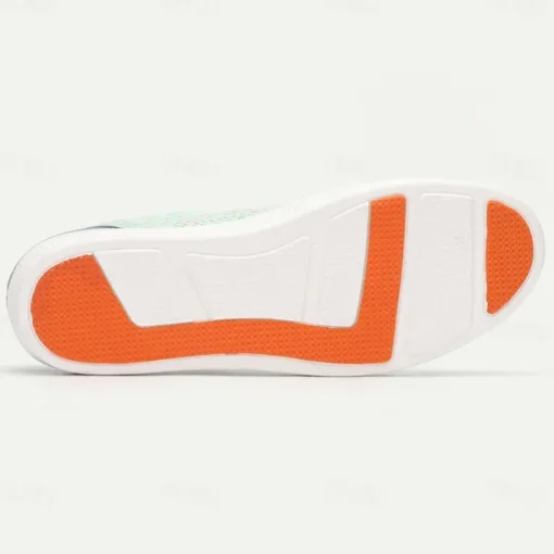 Men's Blue Leather Sneakers with Woven Pattern - Stylish and Comfortable Lace-Up Casual Shoes for Everyday Wear
