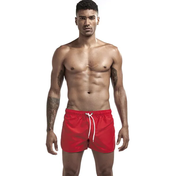 Men's Board Shorts Swim Shorts Swim Trunks Pocket Drawstring with Mesh lining Plain Quick Dry Short Holiday Beach Hawaiian Boho Black Dusty Rose