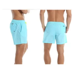 Men's Board Shorts Swim Shorts Swim Trunks Summer Shorts Beach Shorts Drawstring Elastic Waist Plain Quick Dry Short Daily Holiday Hawaiian Boho Black Yellow Micro-elastic