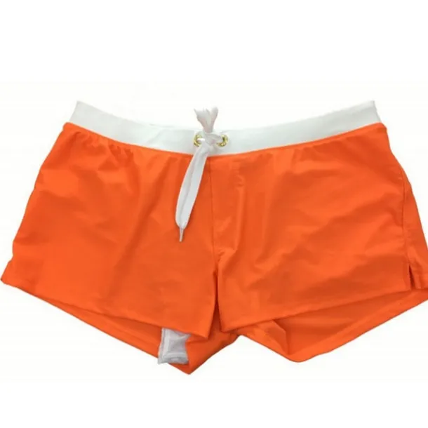 Men's Board Shorts Swim Shorts Swim Trunks Swim Briefs Drawstring Elastic Waist Zipper Pocket Solid Color Breathable Quick Dry Short Casual Daily Beach Fashion Classic Style ArmyGreen Black