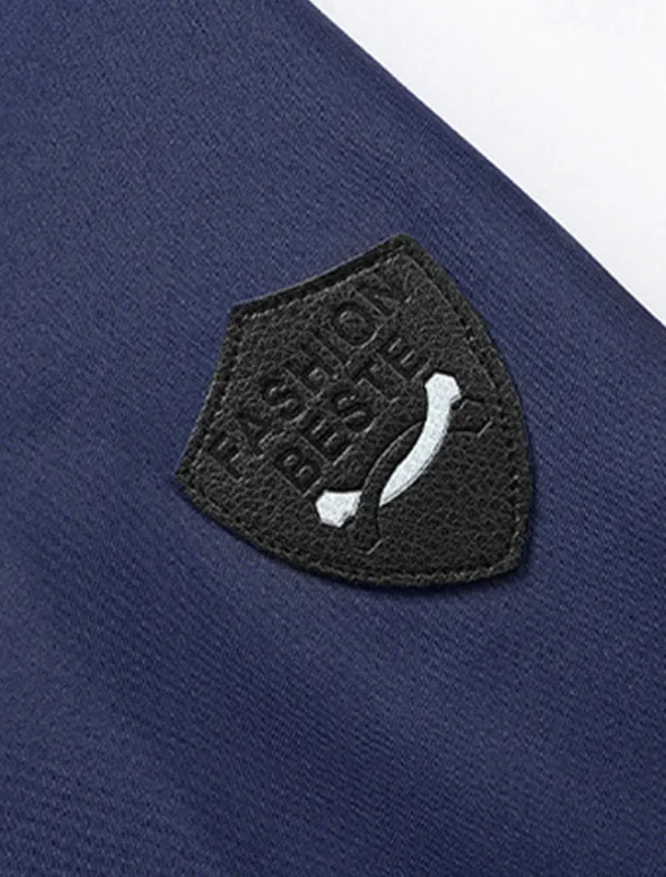 Men's Bomber Jacket Transition Jacket Going out Pocket All Seasons Plain Casual Standing Collar Regular Black Blue Army Green Gray Jacket