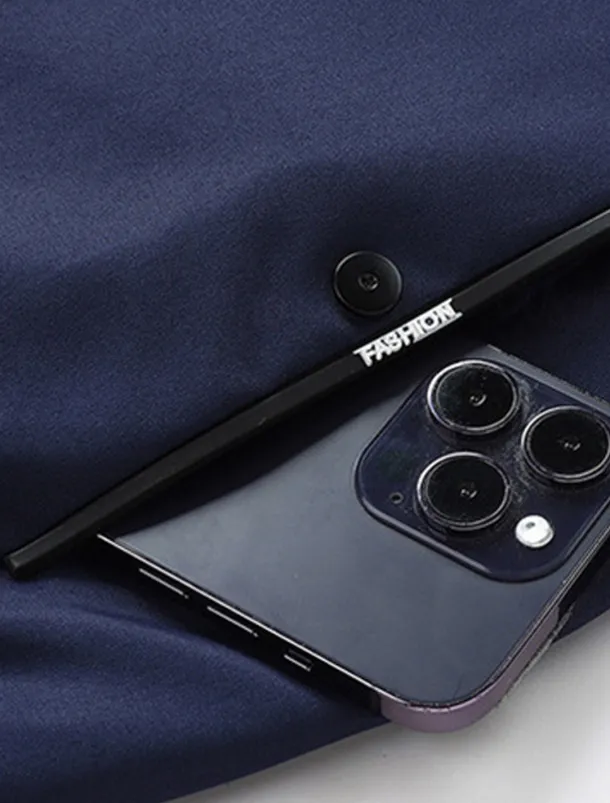 Men's Bomber Jacket Transition Jacket Going out Pocket All Seasons Plain Casual Standing Collar Regular Black Blue Army Green Gray Jacket