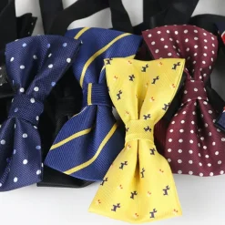Men's Bow Tie Business Modern Contemporary Polka Dot Pattern Wedding Party Daily Wear