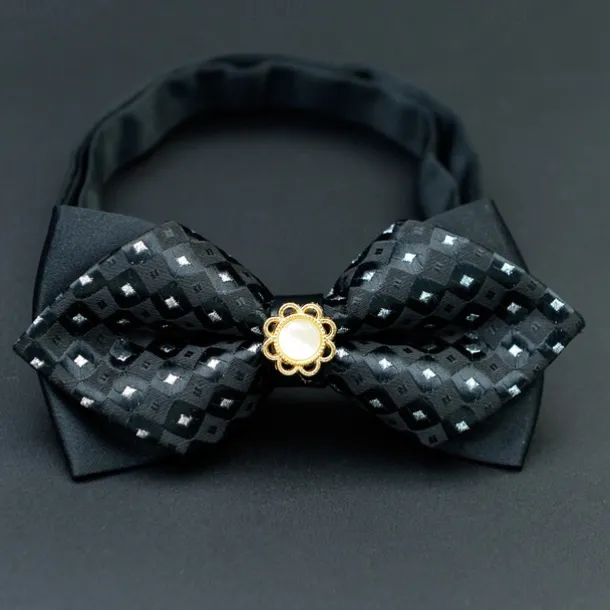 Men's Bow Tie Neckties Bowtie Pre-Tied Adjustable Bow Plaid Wedding Birthday Party