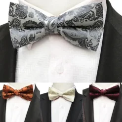 Men's Bow Tie Party Work Jacquard Formal Party Evening