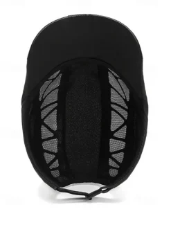 Men's breathable beret with mesh panel, Adjustable for outdoor activities and running