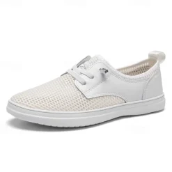 Men's Breathable Mesh Loafers - Lightweight Slip-On Casual Walking Shoes