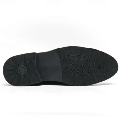 Men's Brown Faux Leather Lace-Up Dress Shoes with Woven Detail, Classic Formal Style, Comfortable for Weddings and Business Events