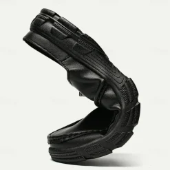 Men's Brown Slip-On Mules with Cushioned Sole - Comfortable and Stylish Footwear for Casual Wear