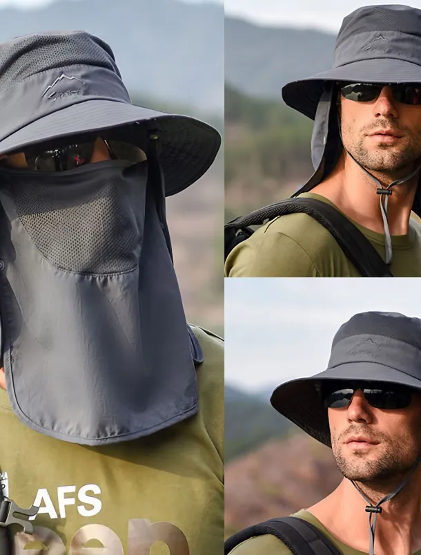 Men's Bucket Hat Sun Hat Fishing Hat Boonie hat Hiking Hat Black Pink Chinlon Streetwear Stylish Casual Outdoor Daily Going out Letter Embroidery UV Sun Protection Sunscreen Quick Dry Lightweight