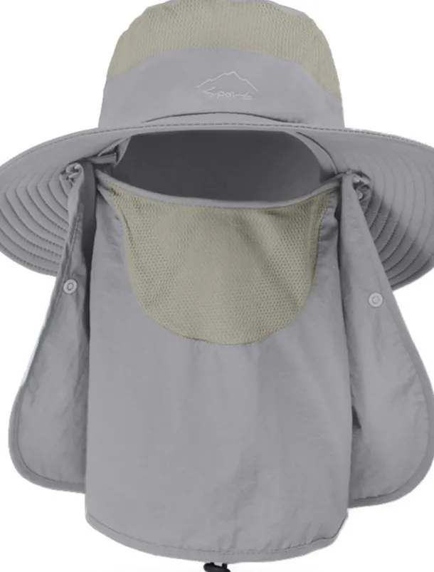 Men's Bucket Hat Sun Hat Fishing Hat Boonie hat Hiking Hat Black Pink Chinlon Streetwear Stylish Casual Outdoor Daily Going out Letter Embroidery UV Sun Protection Sunscreen Quick Dry Lightweight