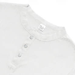 Men's Button T Shirt T Shirt Henley Shirt Tee Short Sleeve Henley Summer Spring Plain Fashion Designer Basic Jacquard Vacation Street Going out Black White Red Top Tee for Men