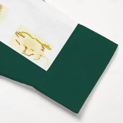 Men's Button Up Shirt Long Sleeve Artistic Casual Daily Summer Fold-over Collar Green