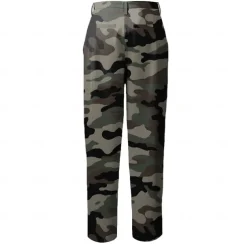 Men's Camo / Camouflage Dress Pants Mid Waist Vintage Formal Outdoor Street Zipper Pocket Summer Spring Fall 3D Print Navy Blue Army Green