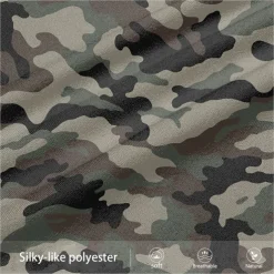 Men's Camo / Camouflage Dress Pants Mid Waist Vintage Formal Outdoor Street Zipper Pocket Summer Spring Fall 3D Print Navy Blue Army Green