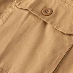 Men's Capri Cargo Shorts Cargo Shorts Capri Pants Shorts Summer Shorts Zipper Multiple Pockets Flap Pocket Plain Comfort Breathable Knee Length Outdoor Vacation Sporty Casual Red Khaki