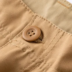 Men's Capri Cargo Shorts Cargo Shorts Capri Pants Shorts Summer Shorts Zipper Multiple Pockets Flap Pocket Plain Comfort Breathable Knee Length Outdoor Vacation Sporty Casual Red Khaki