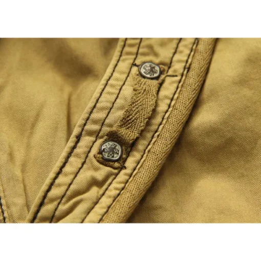 Men's Capri Cargo Shorts Cargo Shorts Shorts Capri Pants Hiking Shorts Leg Drawstring 6 Pocket Plain Comfort Outdoor Daily Going out Fashion Streetwear Black Army Green
