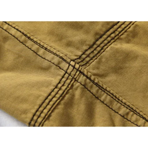 Men's Capri Cargo Shorts Cargo Shorts Shorts Capri Pants Hiking Shorts Leg Drawstring 6 Pocket Plain Comfort Outdoor Daily Going out Fashion Streetwear Black Army Green