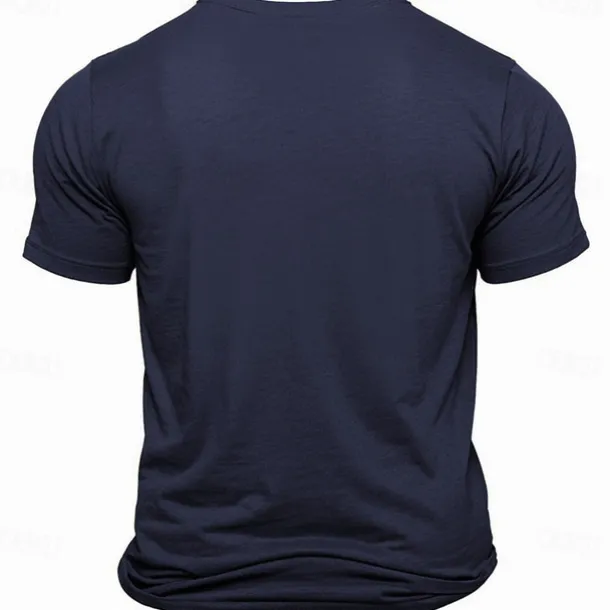 Men's Car Letter Classic Old Man T Shirt Tee Top 100% Cotton Short Sleeve Graphic Shirt Black Dark Grey Army Green Comfortable Tee Street Sports Outdoor Fashion Designer Clothing