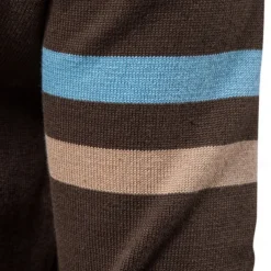 Men's Cardigan Sweater Cardigan Ribbed Knit Regular Tops Zipper Color Block Standing Collar Knitwear Neutral Outdoor Clothing Apparel Spring & Fall Black Blue S M L