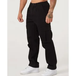 Men's Cargo Pants Cargo Trousers Pocket Plain Comfort Breathable Outdoor Daily Going out Fashion Casual Black Army Green