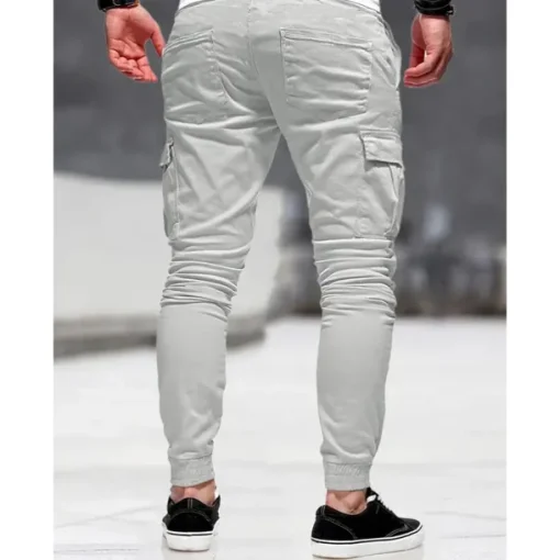 Men's Cargo Pants Cargo Trousers Pocket Plain Comfort Breathable Outdoor Daily Going out Fashion Casual Black Army Green