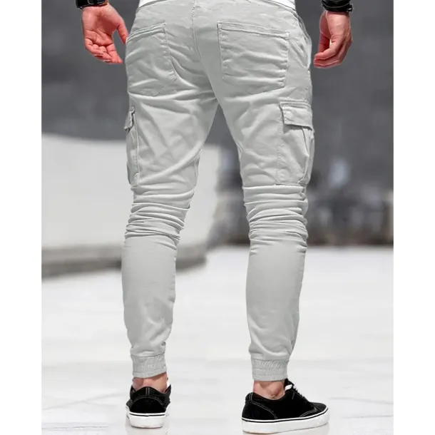 Men's Cargo Pants Cargo Trousers Pocket Plain Comfort Breathable Outdoor Daily Going out Fashion Casual Black Army Green