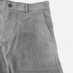 Men's Cargo Pants Corduroy Pants Trousers Casual Pants Pocket Elastic Waist Multi Pocket Plain Comfort Soft Full Length Outdoor Daily Going out Fashion Streetwear Black Brown Micro-elastic