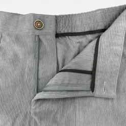 Men's Cargo Pants Corduroy Pants Trousers Casual Pants Pocket Elastic Waist Multi Pocket Plain Comfort Soft Full Length Outdoor Daily Going out Fashion Streetwear Black Brown Micro-elastic