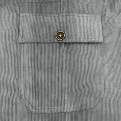 Men's Cargo Pants Corduroy Pants Trousers Casual Pants Pocket Elastic Waist Multi Pocket Plain Comfort Soft Full Length Outdoor Daily Going out Fashion Streetwear Black Brown Micro-elastic