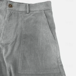 Men's Cargo Pants Corduroy Pants Trousers Baggy Pants Casual Pants Pocket Elastic Waist Straight Leg Plain Comfort Soft Full Length Outdoor Daily Going out Fashion Streetwear Army Green Brown