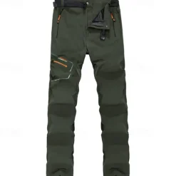 Men's Cargo Pants Hiking Pants Trousers Tactical Pants Military Outdoor Regular Fit Waterproof Breathable Quick Dry Pants / Trousers Zipper Pocket Black Light Grey Hunting Climbing Camping / Hiking