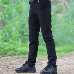 Men's Cargo Pants Hiking Pants Trousers Tactical Pants Military Outdoor Regular Fit Quick Dry Pants / Trousers Detachable Design Black Green Hunting Climbing Camping / Hiking / Caving S M L XL XXL