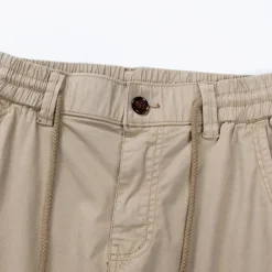 Men's Cargo Pants Hiking Pants Trousers Military Summer Outdoor Regular Fit Ripstop Multi Pockets Wear Resistance Scratch Resistant Pants / Trousers Bottoms Black Army Green Cotton Camping / Hiking