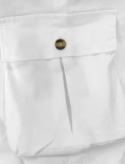 Men's Cargo Pants Trousers Chinos Summer Pants Casual Pants Zipper Plain Comfort Breathable Full Length Casual Daily Holiday Fashion Basic Black White Micro-elastic