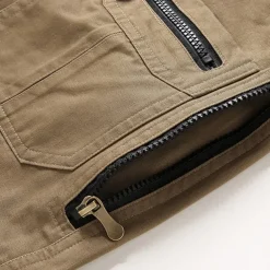 Men's Cargo Pants Trousers Buttons Multi Pocket Plain Wearable Outdoor Daily Camping & Hiking Fashion Classic Black Yellow