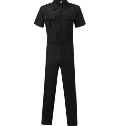 Men's Cargo Pants Work Pants Jumpsuit Rompers Solid Color Nightclub Streetwear Stylish Casual / Sporty Slim Black Wine
