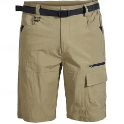 Men's Cargo Shorts Hiking Shorts Military Outdoor Regular Fit Waterproof Breathable Quick Dry Shorts Black Green Hunting Climbing Camping / Hiking / Caving S M L XL XXL