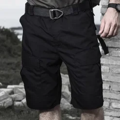 Men's Cargo Shorts Hiking Shorts Tactical Shorts Military Outdoor Regular Fit Waterproof Breathable Quick Dry Shorts Black Khaki Hunting Climbing Camping / Hiking / Caving S M L XL XXL